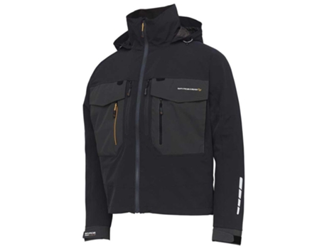 Casacos SAVAGE GEAR Casaco Sg4 Wading Preto L Homem