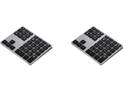 Teclado Numérico Bluetooth 2x, Teclado Inalámbrico De 35 Teclas, Delgado Y Portátil Para Computadora, Pc Y Oficina.
