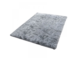 Manta RNEMITERY Suelo Teñida Mano Poliéster Gris (120 cmx120 cm)
