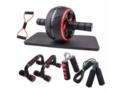 Juego De 7 Piezas De Rueda Abdominal, Conjunto Combinado Para Entrenamiento En Casa  DIGITALLAB