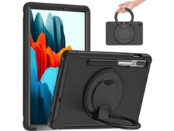Soporte portátil con funda protectora antigolpes (negro) - Tab A9 (8,7 pulgadas)