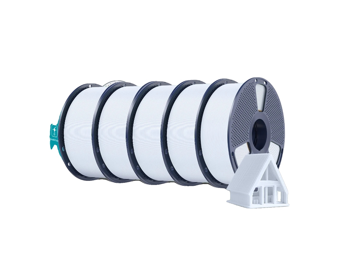 Filamento PLA 3D, alta velocidad, impresión sin burbujas, blanco OEM