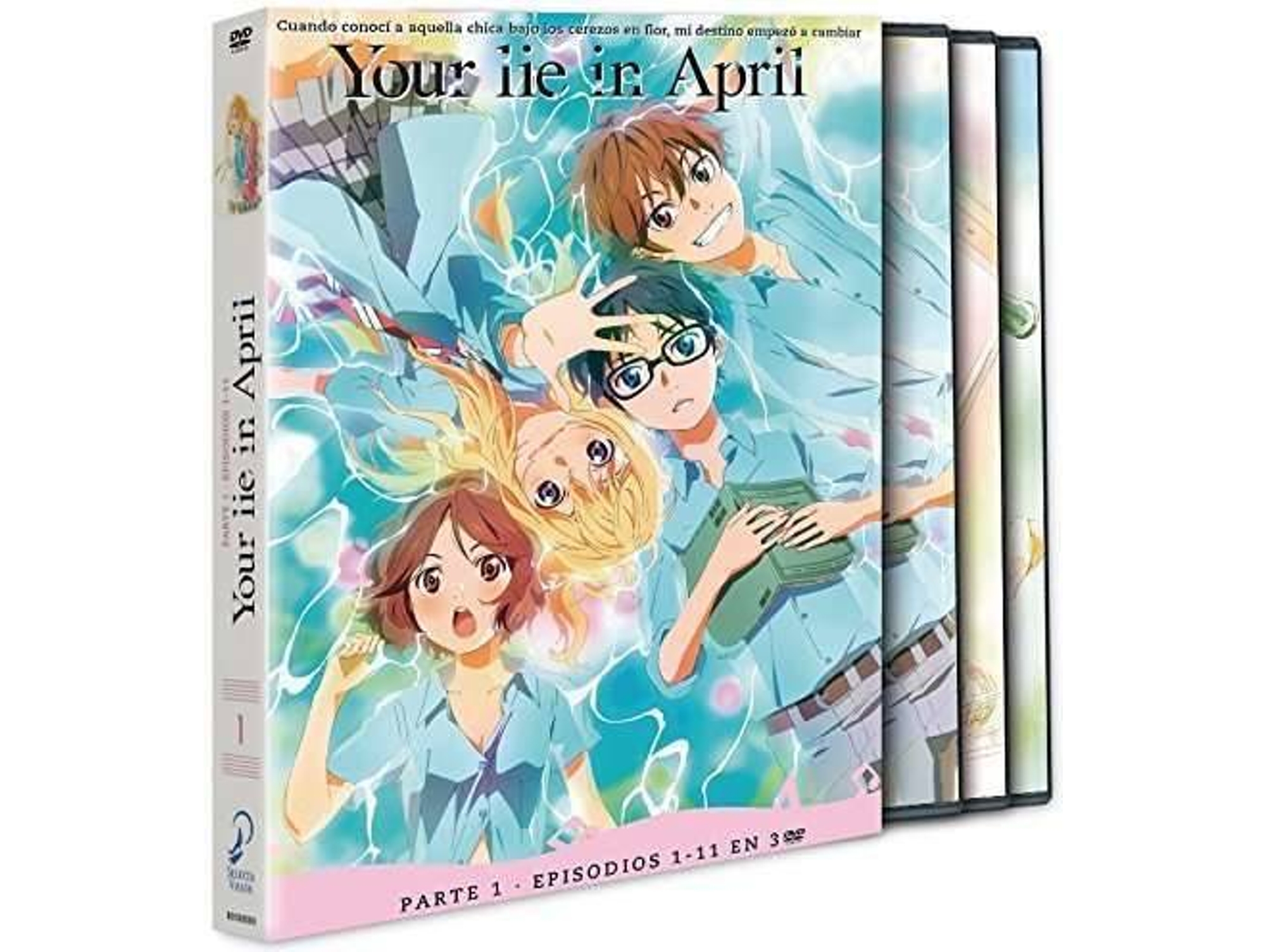 DVD Your Lie In April Parte 1 Episodios 1 A 11