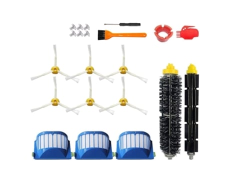 Accesorio para Irobot Roomba serie 600 y serie 500 595 585 564 552 595 585 Kit de reposición de aspiradora