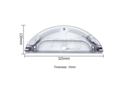 Tanque de agua para aspiradora Xiaomi Mijia 1C Stytj01Zhm, piezas de repuesto para tanque de agua controlado eléctricamente, 1 unidad