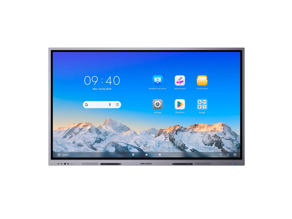 Monitor Hikvision Ultra 65" Táctil Dled 4k Uhd 60hz Gris
