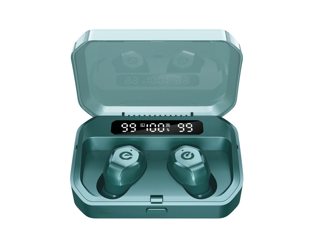 Auriculares Bluetooth True Wireless TRUMSEN Micrófono intrauditivo P10 verde