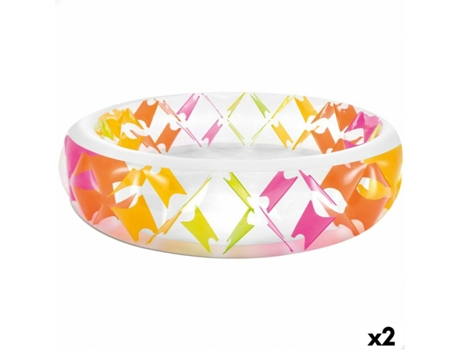 Piscina Hinchable Intex 229 x 56 x 229 cm 840 L (2 Unidades)
