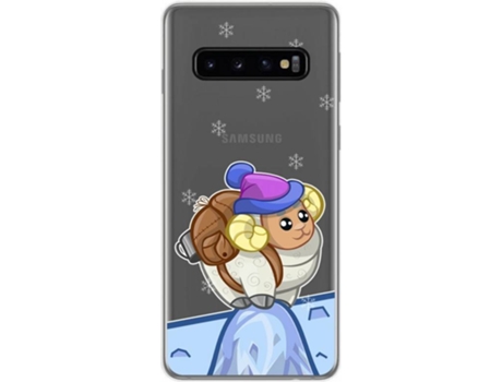 Carcasa Samsung Galaxy S10 Plus TUMUNDOSMARTPHONE Cabra Multicolor