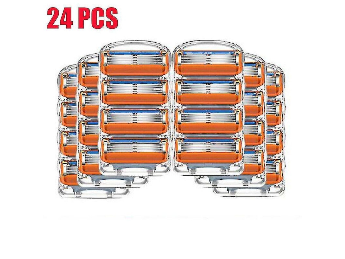 Paquetes De 5 Cuchillas Compatibles Con Gillette Fusion Proglide Power - Paquetes De 24/16/8