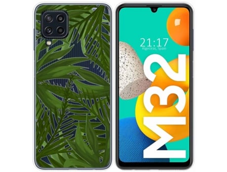 Carcasa Samsung Galaxy M32 TUMUNDOSMARTPHONE Dibujos Transparente Multicolor