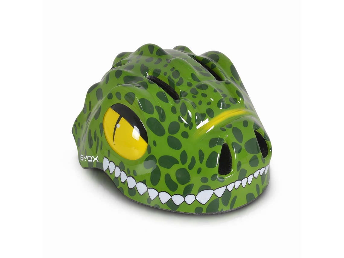 Casco de bicicleta BYOX Y27 Dino verde oscuro