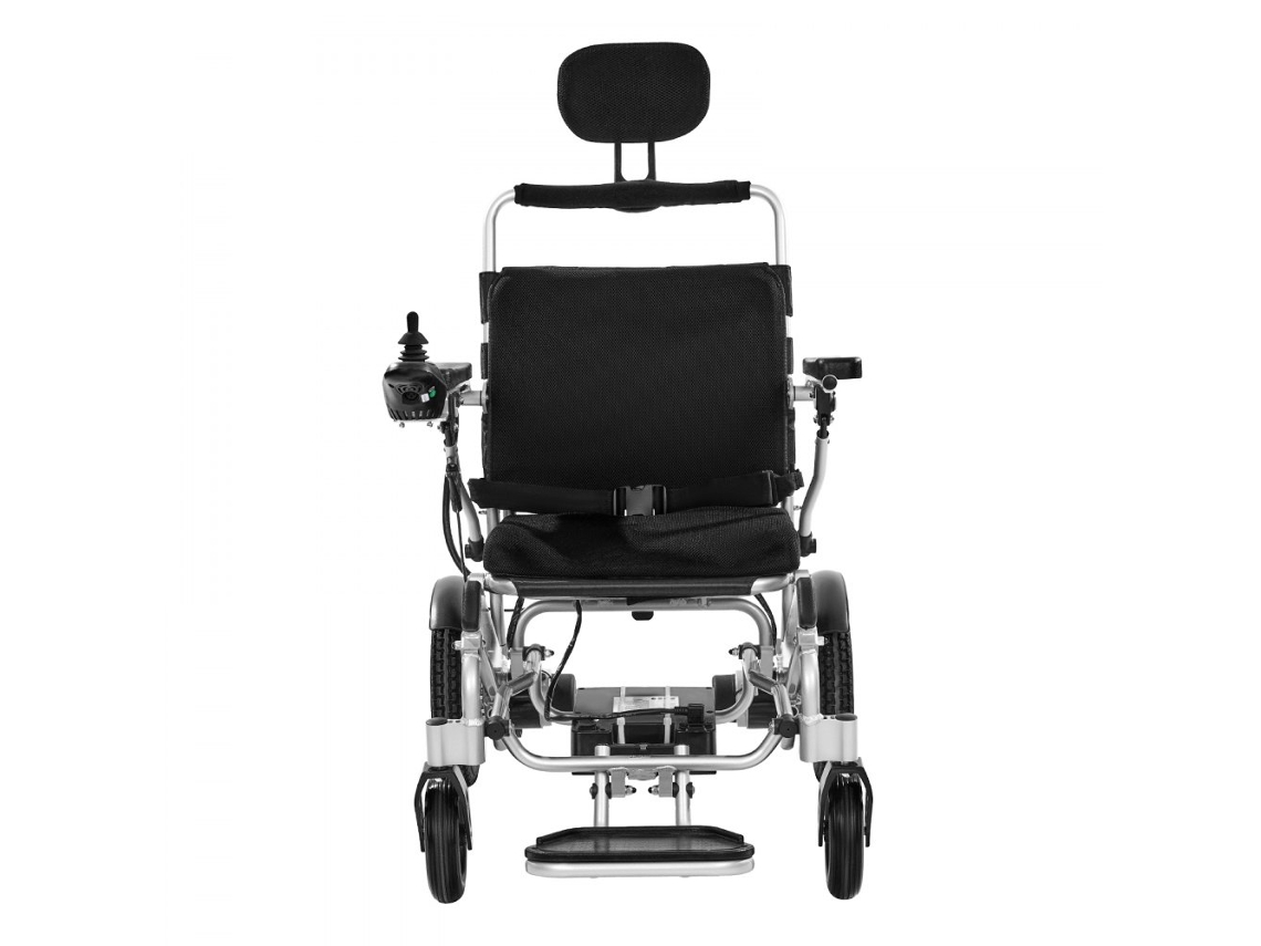 Silla De Ruedas Eléctrica Plegable, Ligera, Con Joystick, 5 Velocidades Y Autonomía De 21 Km Tekmaquinas