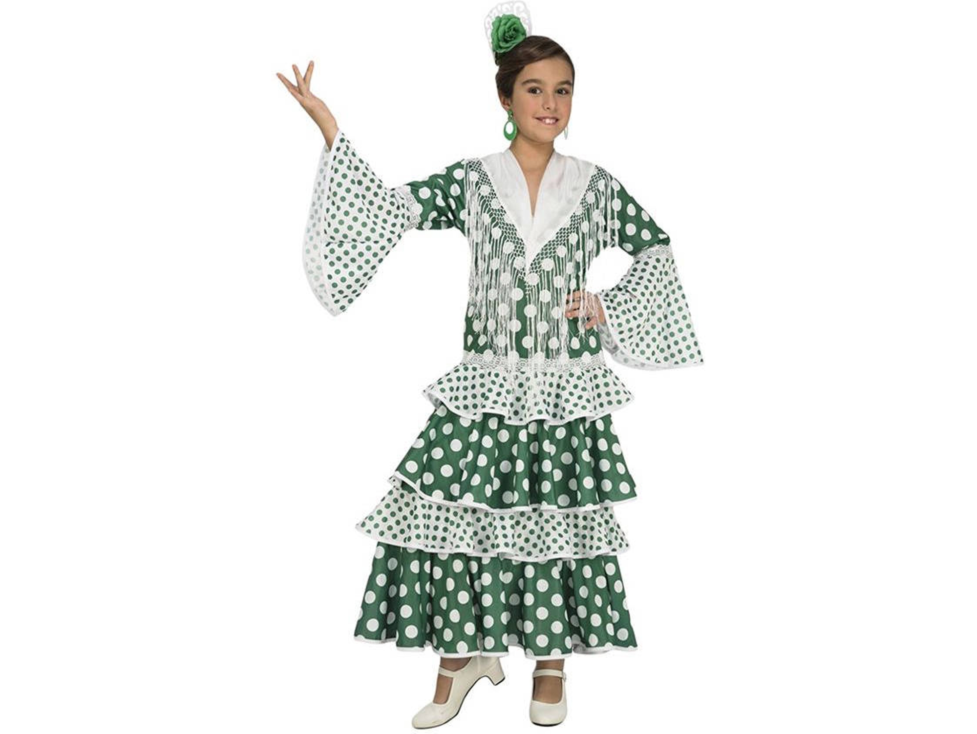 Disfraz VIVING Flamenca Feria (Tam: 7-9 años)