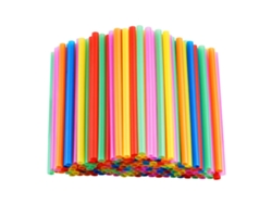 200 Canudos Grandes Para Smoothies, Canudos Grandes De Boca Larga Descartáveis E Coloridos. 