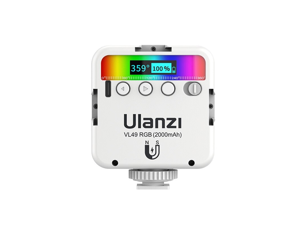 Luz de Relleno de Luz de Vídeo Led a Colores WEB2O Ulanzi Vl49 Rgb