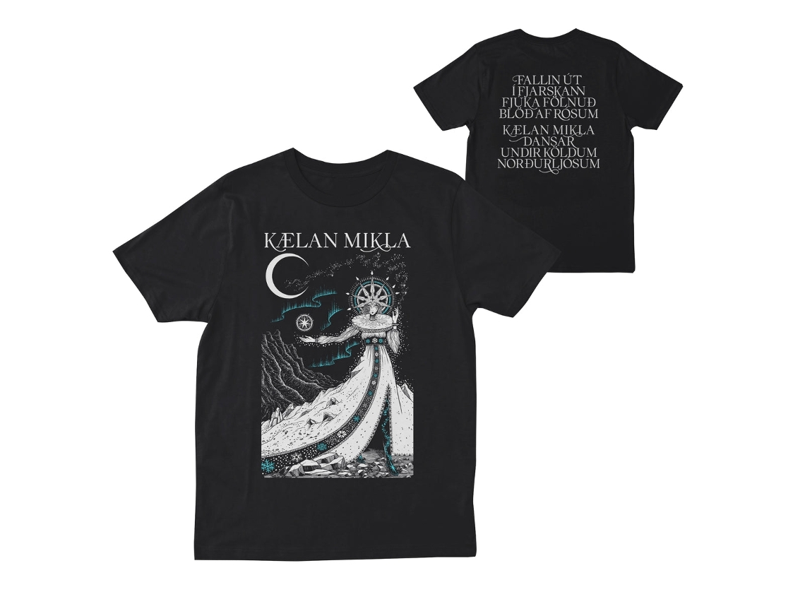 Kaelan Mikla Undir Köldum Norðurljósum T Rockinstone Size:s