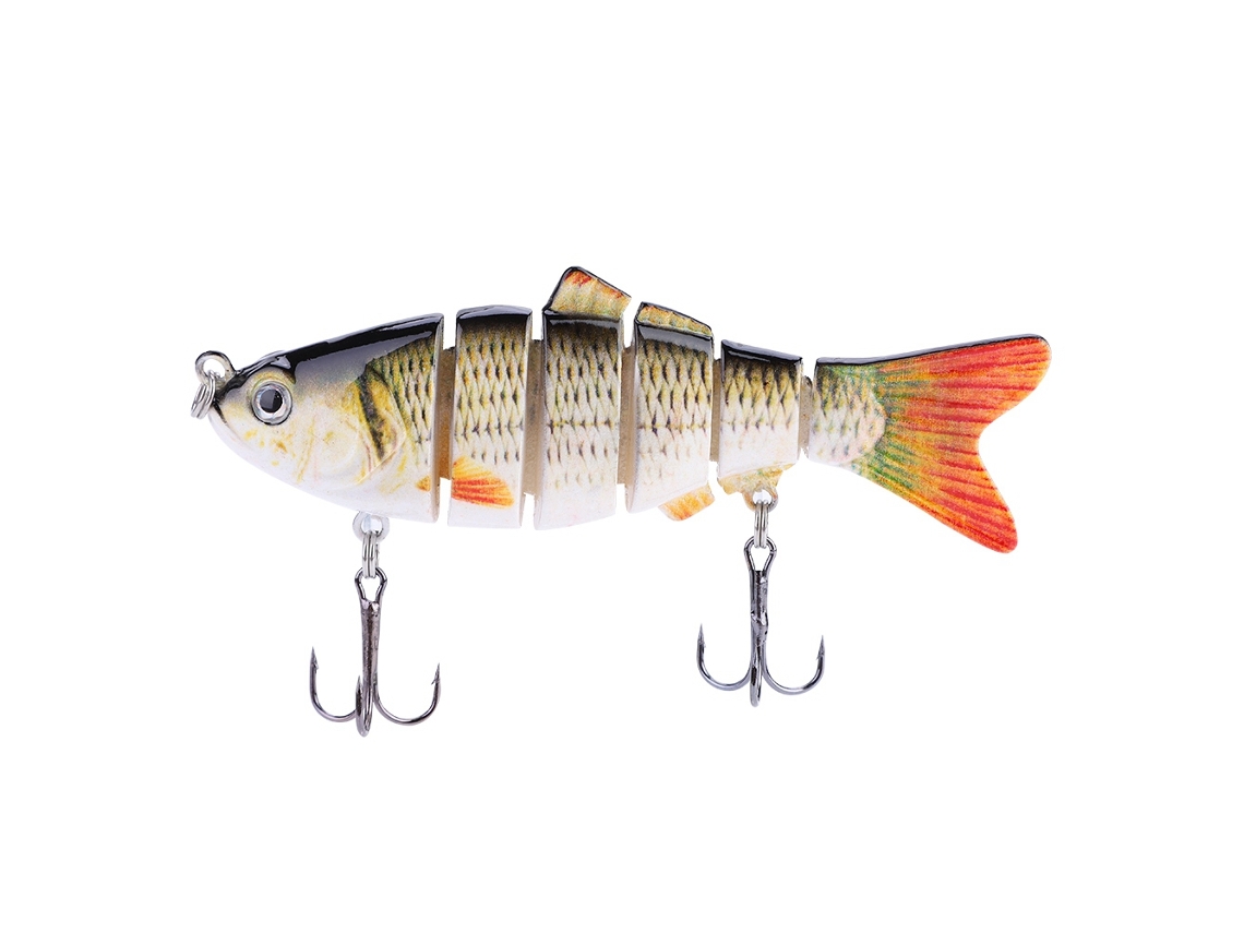 2026rebe-lures De Pesca Hard Sections Jointed Lifelike Swimbait Bait Plástico Artificial Ld6-03 1