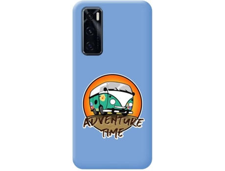 Carcasa Vivo Y70 TUMUNDOSMARTPHONE Adventure Time Azul