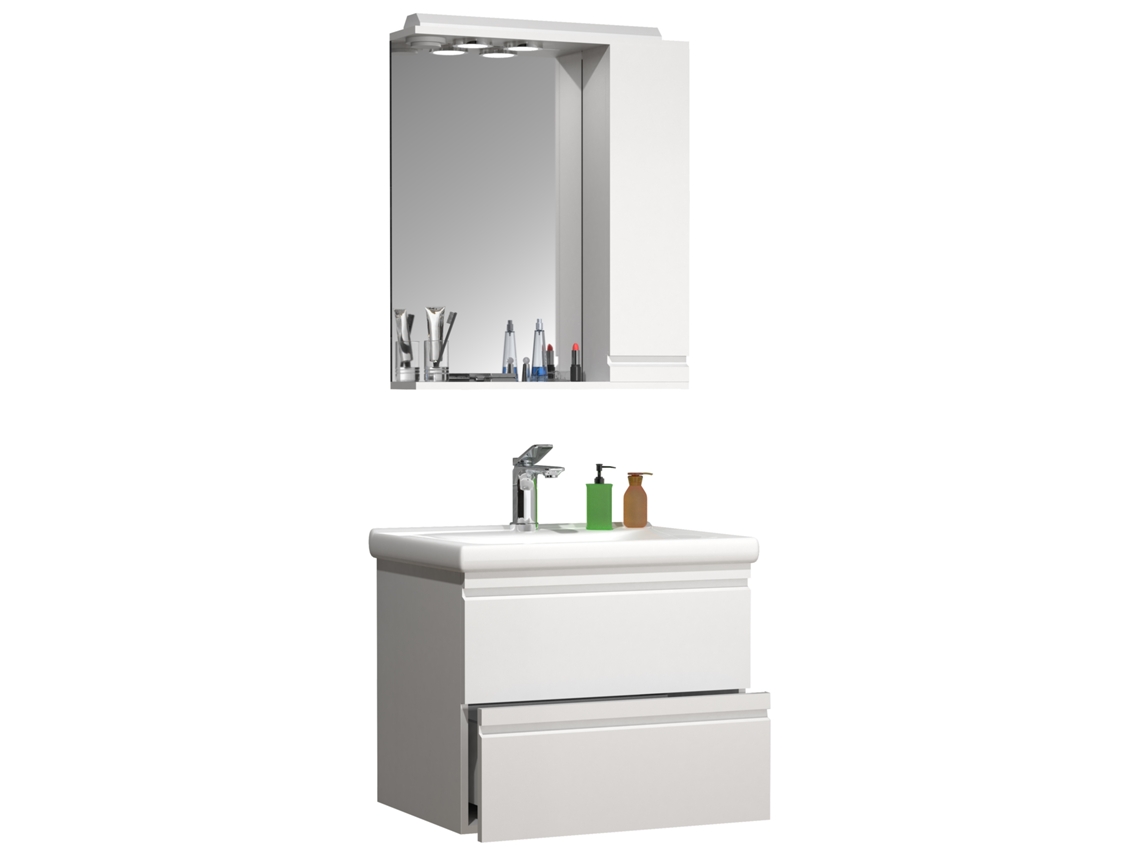 Mueble de lavabo de 3 piezas Silora L Vcm Lavabo