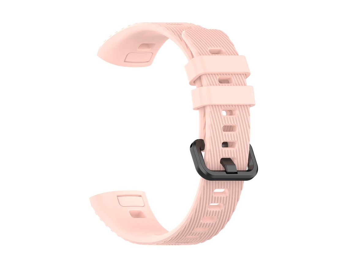 Bracelete de Pu + Tpu para Huawei Band 4 Pro Rosa