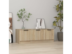Mueble P/ Armario Tv 102X35X36,5 Cm Madera Procesada Roble Sonoma