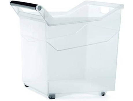 Caja de Almacenamiento PROSPERPLAST Plástico (Transparente - 38x37.9x37.9cm)