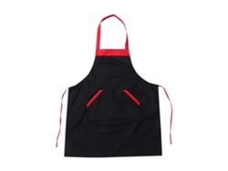 HYMNORA para cocina y cocina, delantal resistente al aceite con cuello ajustable y doble bolsillo frontal, equipo de protección ligero para diseño de cocina