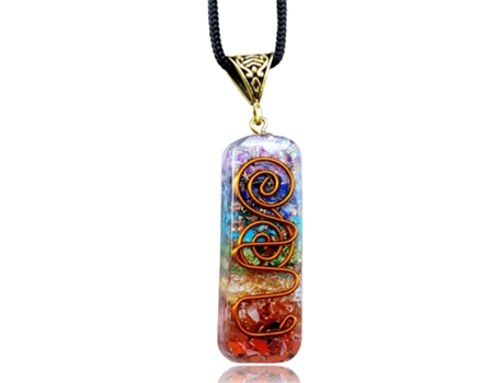 Collar De Cristales Curativos - 7 Cristales De Chakra De Energía Curativa, Ojo De Tigre, Collar Ajustable ZMDECQNA