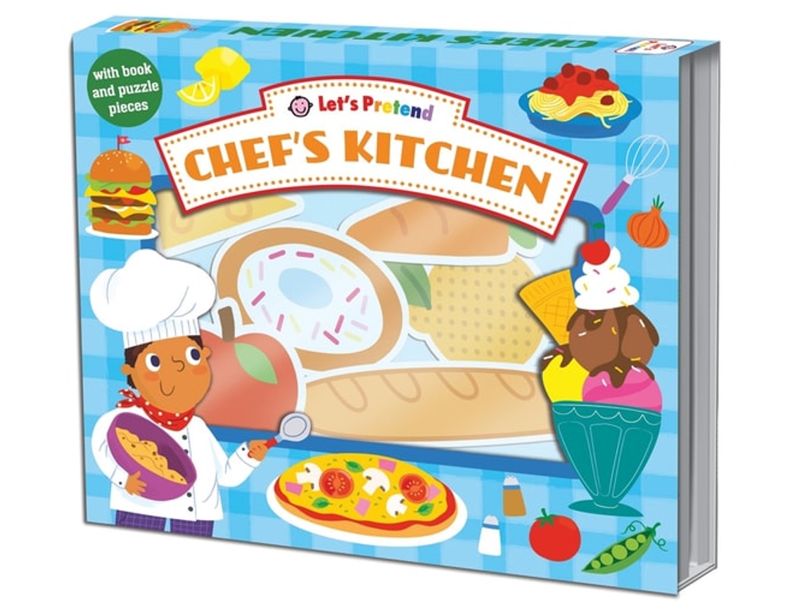 Libro Chef’s Kitchen de Roger Priddy (Inglés)