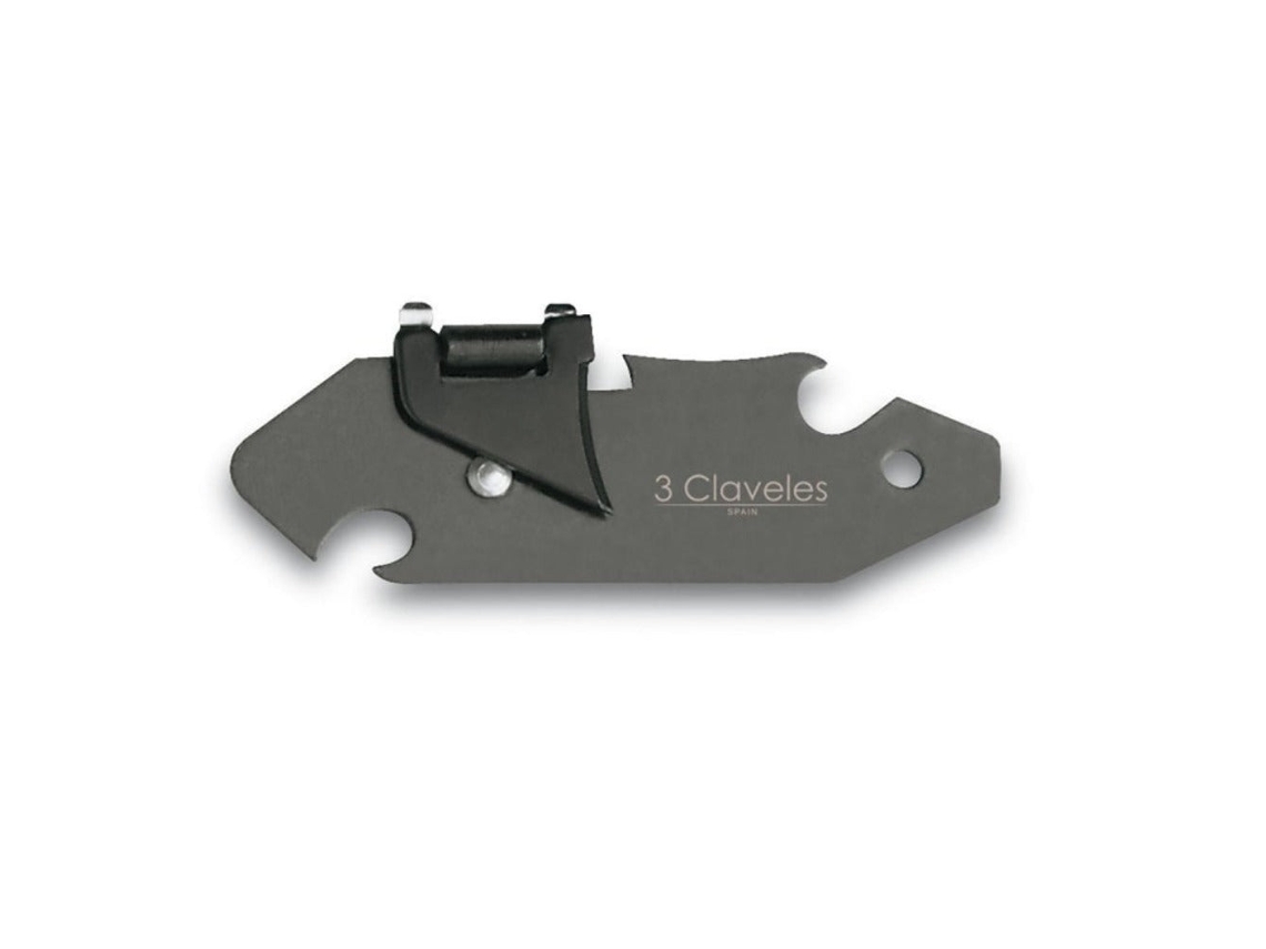 3 CLAVELES - Abrelatas Explorador 8 cm. Pavonado