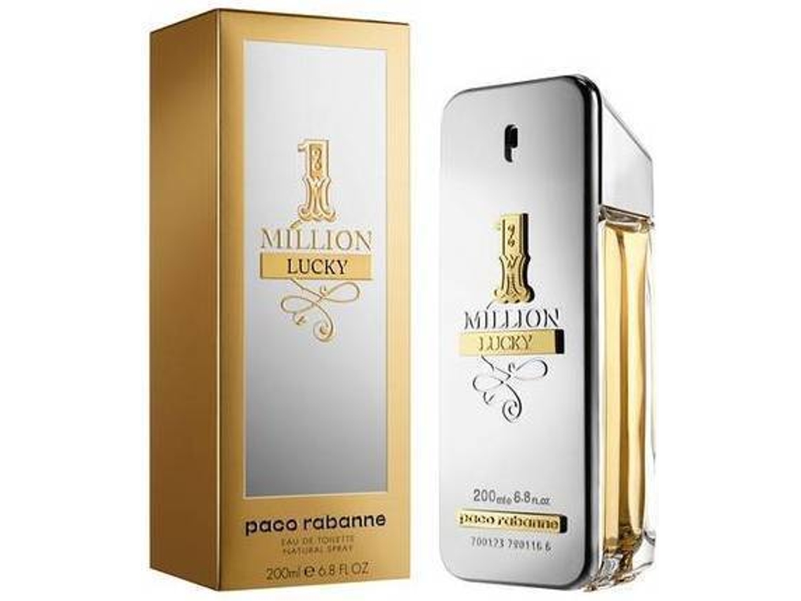 Perfume PACO RABANNE 1 Million Lucky Edt 200ml