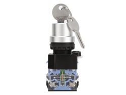 2026dz-10 Piezas Interruptor de llave Bem38-11y/22 2 posiciones 1 NO 1 NC 22 mm Reinicio automático
