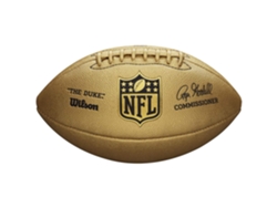 Balon de Fútbol Americano WILSON (9 - Cuero Sintético - Dorado)