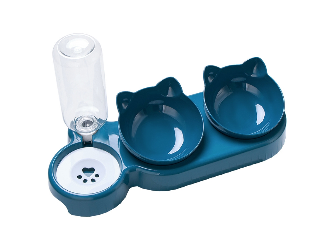 Comedero Y Dispensador Automático Para Gatos*