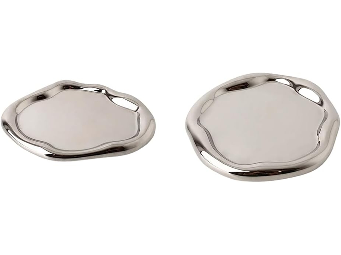 Bandejas modernas de cerámica para joyas, ideales para baños. Organizadores decorativos, perfectos para Gokoco.