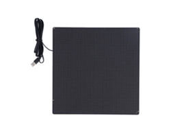 Veloriskku-tela Led Flexível 64x64 Pontos Programável Bt 25x25cm Para Festas Carnavais Reuniões