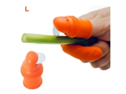 Kit de seguridad para dedos con corte para la recolección de frutas y verduras en el huerto de naranjos