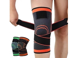 Rodillera omnidireccional ajustable para la prevención y protección de lesiones, ideal para deportes, osteoartritis y recuperación.