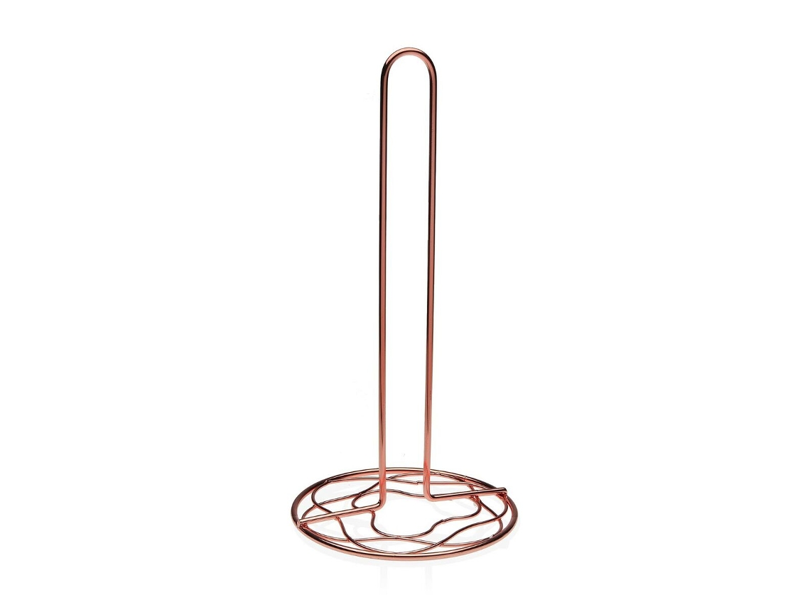 Portarrollo De Papel De Cocina Versa Metal Acero (15 X 30 X 15 Cm)