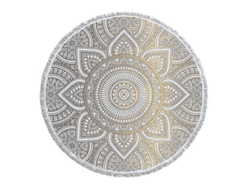 2026-toalla Redonda De Microfibra Mandala Hippie Boho Con Borlas Para Playa, Manta Grande 150x150cm