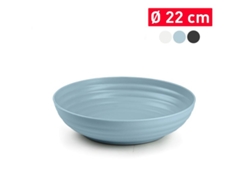 Plato Hondo 22 Cm Reutilizable Ideal Fiestas Blanco PLASTIC FORTE
