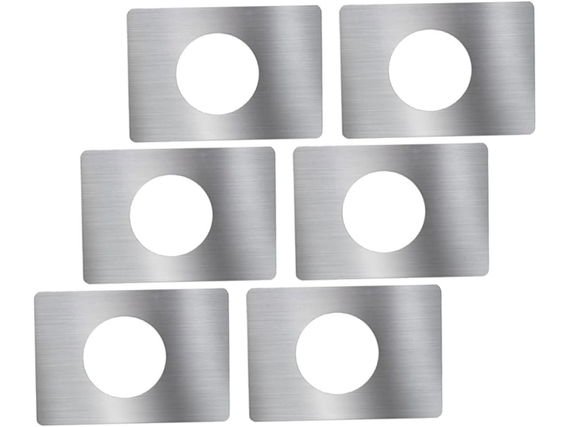 Puerta Bisagras 6piezas Placa Fijación Del Perno Reparación