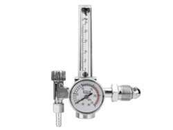 Regulador De Presión De Gas Argón Con Manómetro, Salida De Rosca Macho G5/8-14 (cga540)