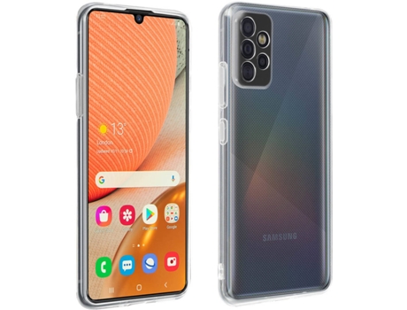 Carcasa + Protector Samsung Galaxy A72 5G AVIZAR Transparente
