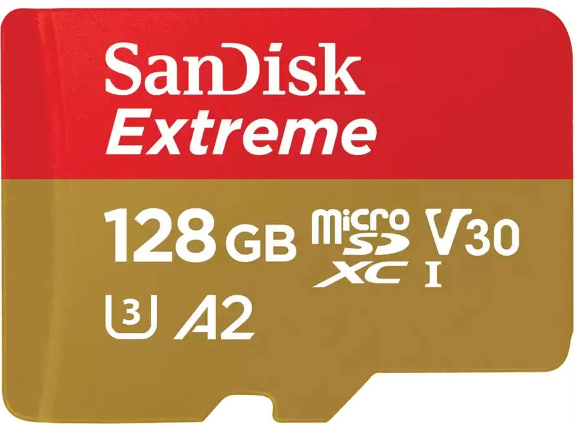 C MEM SANDISK EXTREME MICROSDXC 128GB+SD