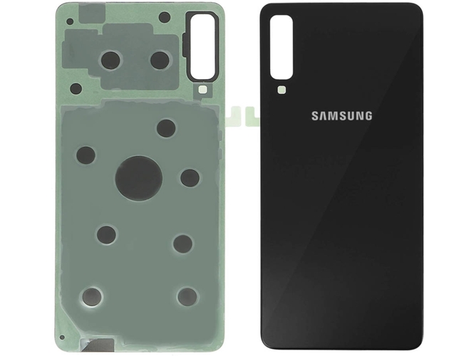Tapa Trasera CLAPPIO Samsung Galaxy A7 2018 Negro
