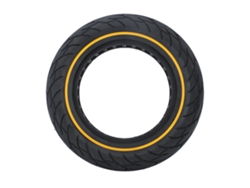 Neumático para scooter 10x2.125 de goma antiexplosión, sin marca.