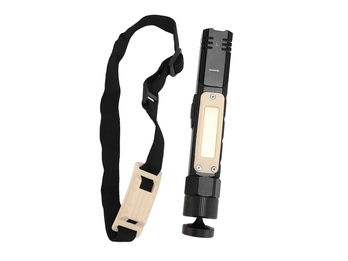Faro Led Cob Con Ángulo Ajustable, 5 Modos, Magnético, Desmontable, Recargable, Para Uso En El Hogar, El Coche Y El Exterior