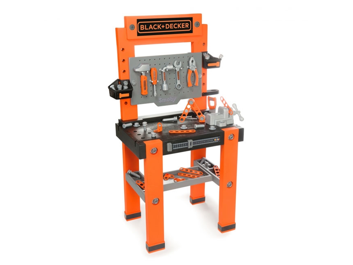 Bancada de Ferramentas de Brincar SMOBY 30005591 BLACK+DECKER
